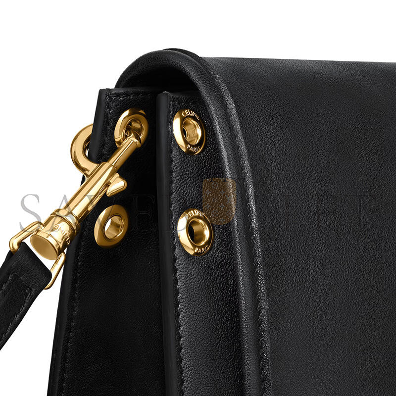 CELINE SOFT TRIOMPHE BESACE IN SUPPLE SHINY LAMBSKIN 123632T88.38NO (34*25*13cm) CELINE SOFT TRIOMPHE BESACE IN SUPPLE SHINY LAMBSKIN 123632T88.38NO (34*25*13cm)